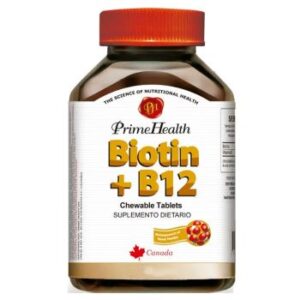 Biotin + B12 x 60 tabletas