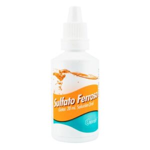 Sulfato Ferroso gotas x 20 ml