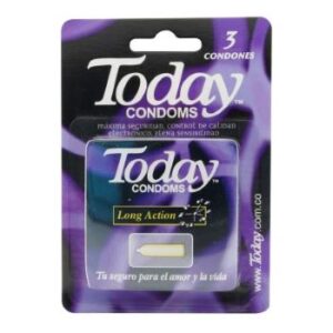 Preservativo Today Long Action x 3 und