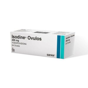Isodine óvulos (yodopovidona 20 mg)