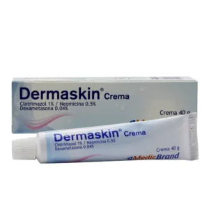 DERMASKIN CREMA ( CLOTRIMAZOL 1%/ NEOMICINA 0.5%/ DEXAMETASONA 0.04% )