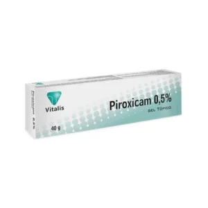 PIROXICAM 0,5% GEL TÓPICO 40 G VITALIS